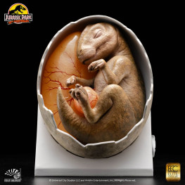 Jurassic Park ECC Elite Creature Line socha Hadrosaur Egg Hatching 13 cm